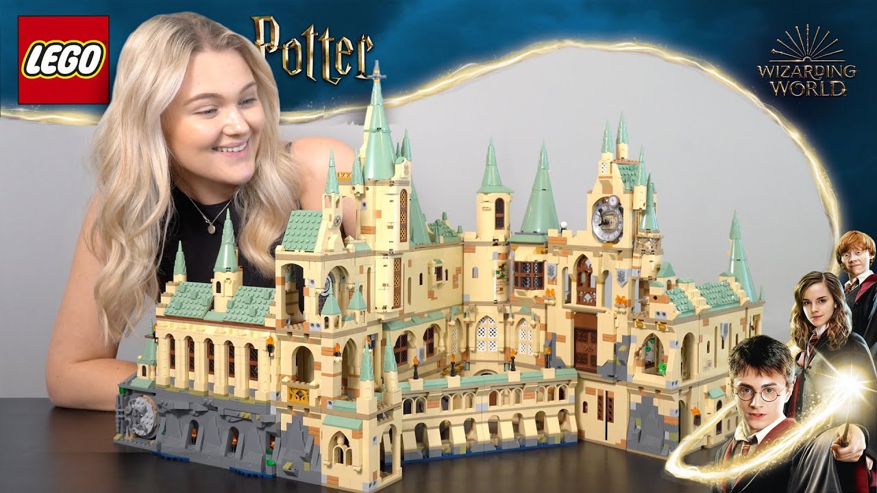 YouTuber Creates the Ultimate Hogwarts Castle Layout – Every 2021-2023 Set Combined