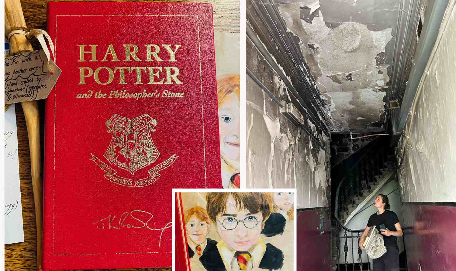 A Unique Harry Potter Edition Survives Fire and Heads to Auction