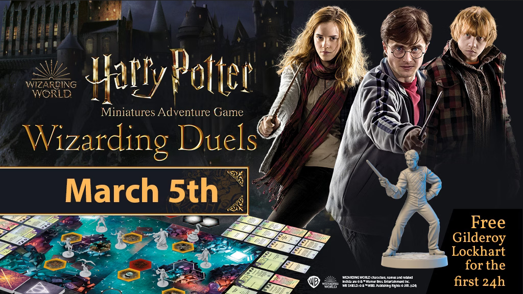 Launch of “Harry Potter: Wizarding Duels” Game Announced by Knight Models